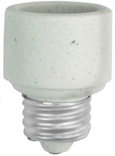 Jandorf 60422 Socket Extender, 660 W, Porcelain, Ivory, Matte